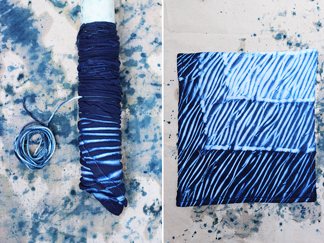 Arashi shibori (2)